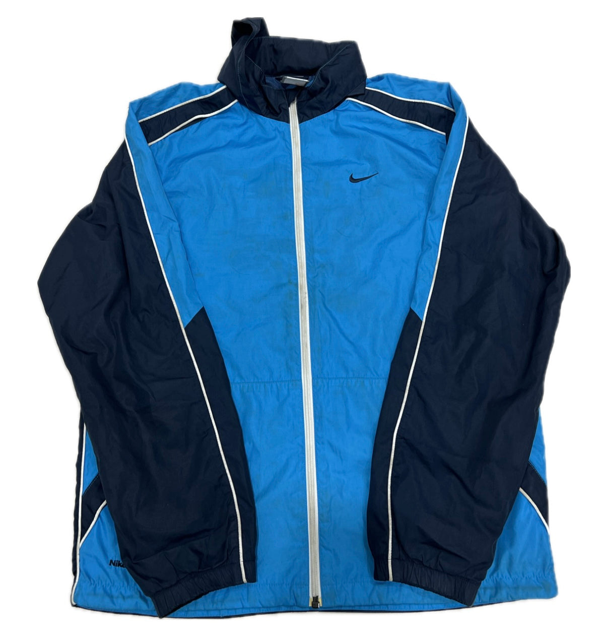 Nike blue zip jacket